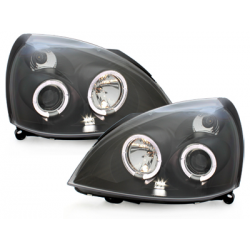 Phares Renault Clio MK3 01-05_2 StandlichtringeNoir