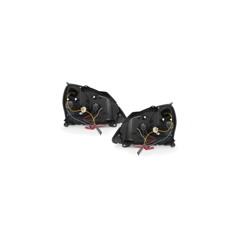 Phares Renault Clio MK3 01-05_2 StandlichtringeNoir