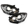 Phares DAYLINE Renault Twingo II 07+ avec Feux Diurne Led Noir Phares DAYLINE Renault Twingo II 07+ avec Feux Diurne Led Noir