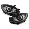 Phares DAYLINE Renault Twingo II 07+ avec Feux Diurne Led Noir Phares DAYLINE Renault Twingo II 07+ avec Feux Diurne Led Noir