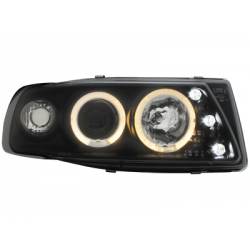  Phares Seat Ibiza 6K 93-00 2 (Cercle Halo) Noir -  SWSI03B