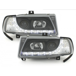  Phares bande LED Seat Ibiza 6K 93-00 (Optique Xénon) Noir -  SWSI03GXB