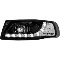  Phares bande LED Seat Ibiza 6K 93-00 (Optique Xénon) Noir -  SWSI03GXBL