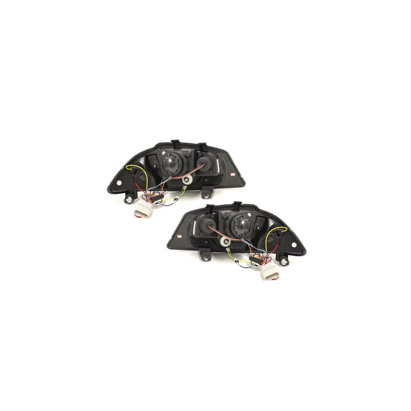  Phares LED DRL Seat Ibiza 6L 03-08 Chrome -  SWSI05AGXL