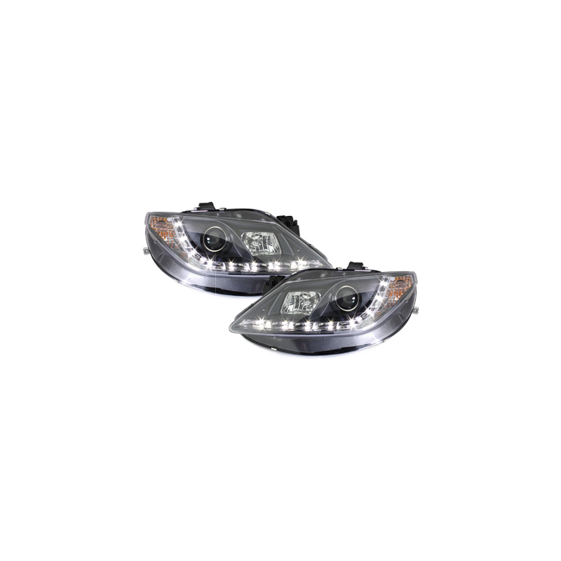 Phares LED DRL Seat Ibiza 6J 08 Chrome -  SWSI06LGX