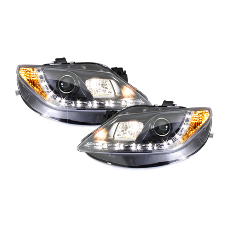  Phares LED DRL Seat Ibiza 6J 08 Chrome -  SWSI06LGX