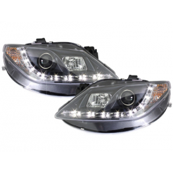  Phares LED DRL Seat Ibiza 6J 08 Noir -  SWSI06LGXB