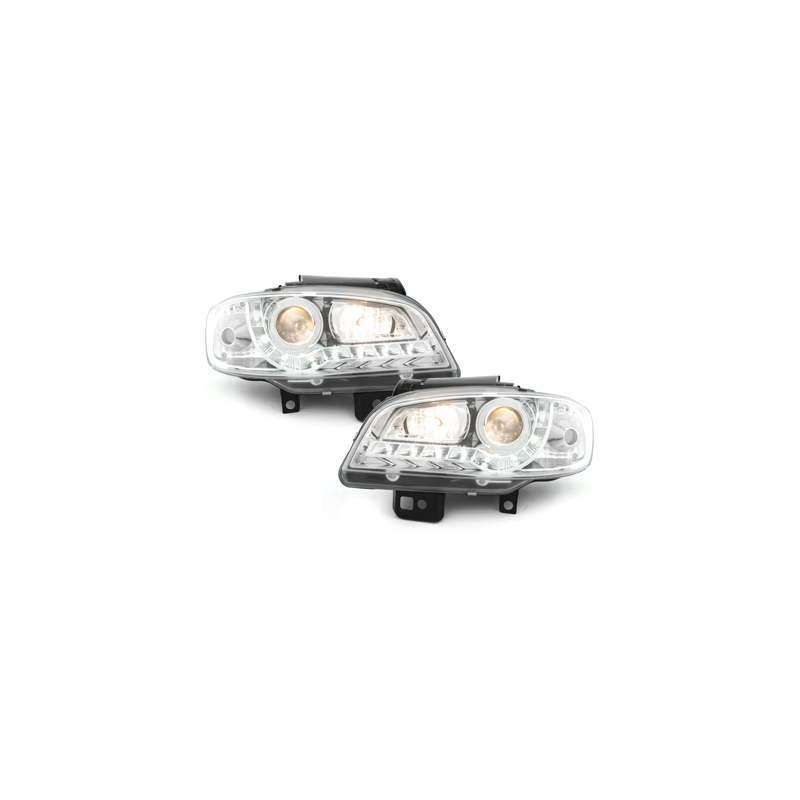  Phares bande LED Seat Ibiza 6K2 99-02 CHROME -  SWSI07GX