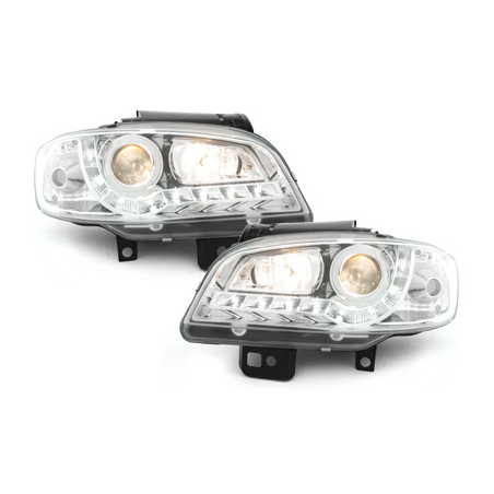  Phares bande LED Seat Ibiza 6K2 99-02 CHROME -  SWSI07GX