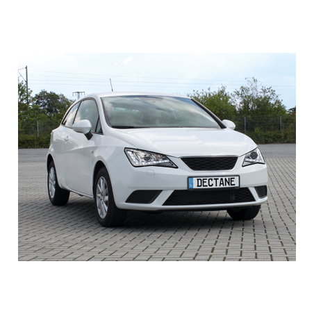 Phares avec feux diurnes Seat Ibiza 6J 12+_FR-Design" chromé"