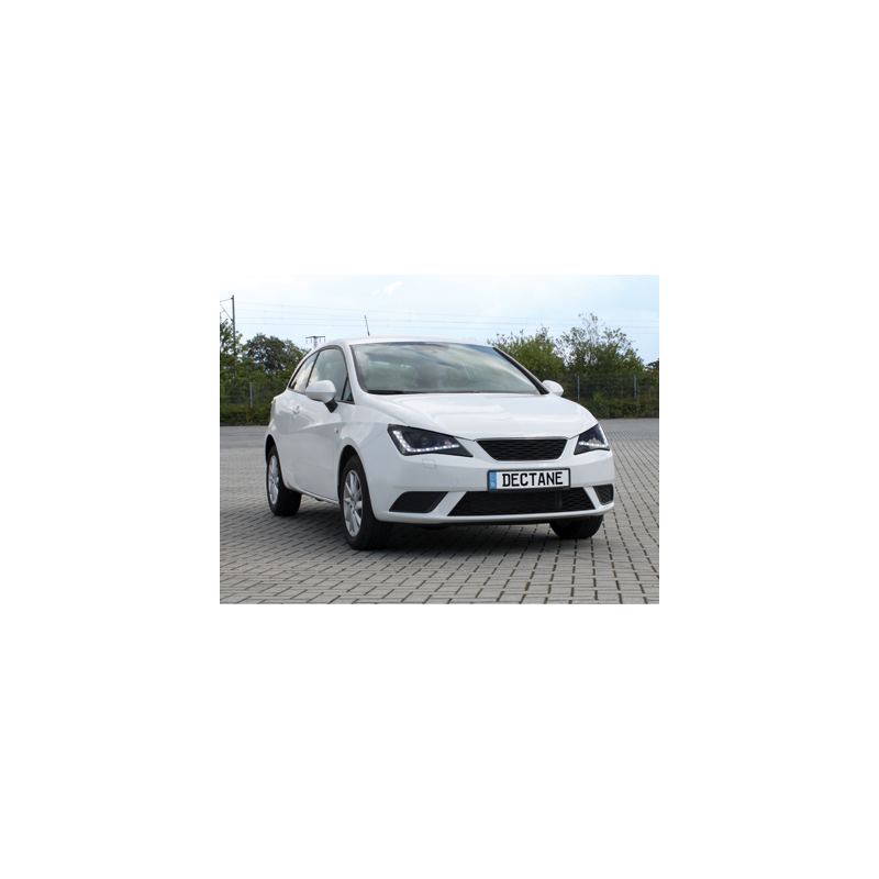  Phares avec feux diurnes Seat Ibiza 6J 12+_FR-Design" Noir" -  SWSI09LGXB