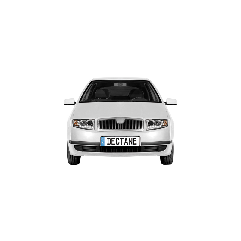 Phares LED DRL Skoda Fabia 99-07 Chrome