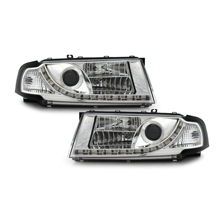 Phares LED DRL Skoda Octavia I 00-04  Chrome