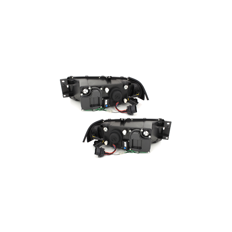 Phares LED DRL Skoda Octavia I 00-04 Noir