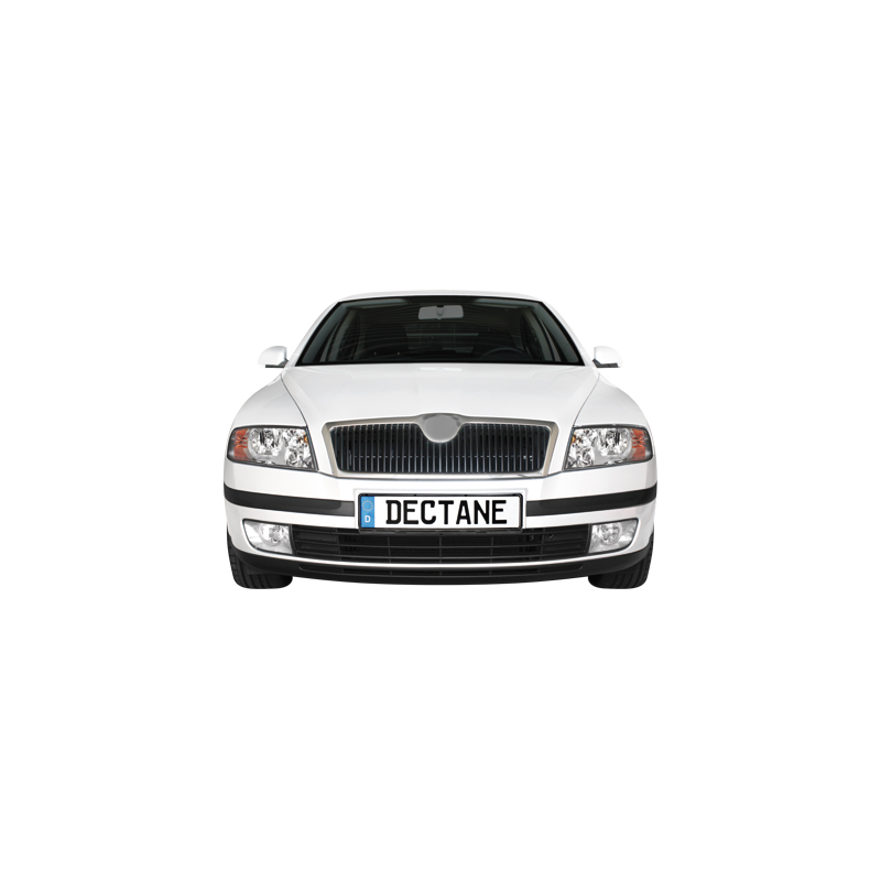 Phares LED DRL Skoda Octavia II 06-09 Noir
