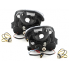 Phares Suzuki Swift 05-10 avec 2 Anneaux lumineux Angel Eyes Noir Phares Suzuki Swift 05-10 avec 2 Anneaux lumineux Angel Eyes Noir