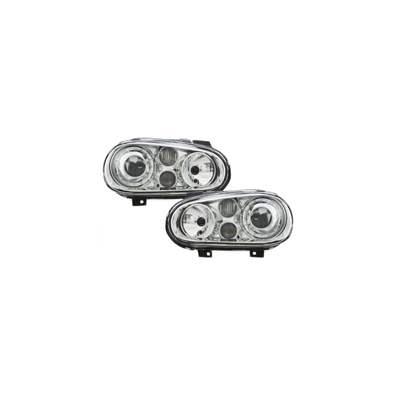 Phares Look R32 VW Golf IV 97-04 Chrome
