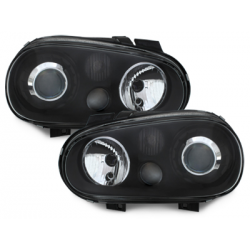 Phares Look R32  VW Golf IV 97-04 Noir