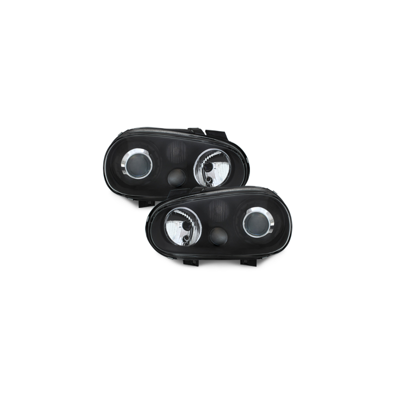 Phares Look R32  VW Golf IV 97-04 Noir