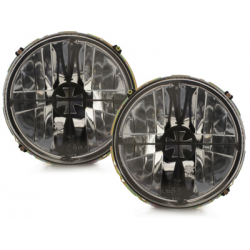 Phares VW Golf I Iron Cross Fadenkreuz _ Linse klar