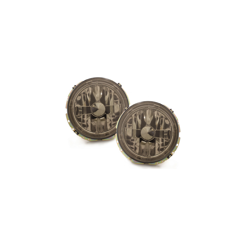 Phares VW Golf I _ Standlichtringe  Noir chrome