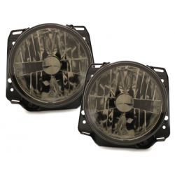 Phares VW Golf II 83-93 Noir chrome