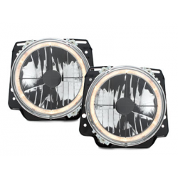 Phares VW Golf II 83-93_Cross_SLR Noir Chrome