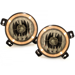 Phares VW Golf I+II inneres Fernlicht m.SLR _ bchrome