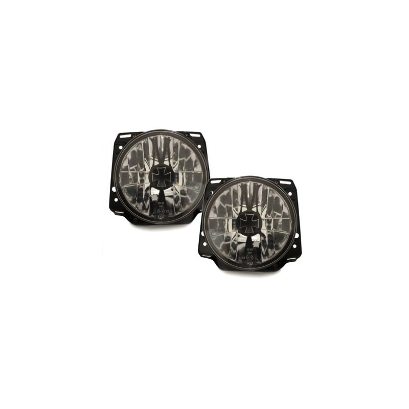 Phares VW Golf II 83-93 Iron Cross cap _ Linse klar