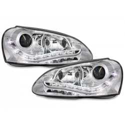 Phares DAYLINE VW Golf V DRL chrome
