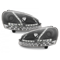  Phares DAYLINE VW Golf V DRL noir -  SWV06KGXB