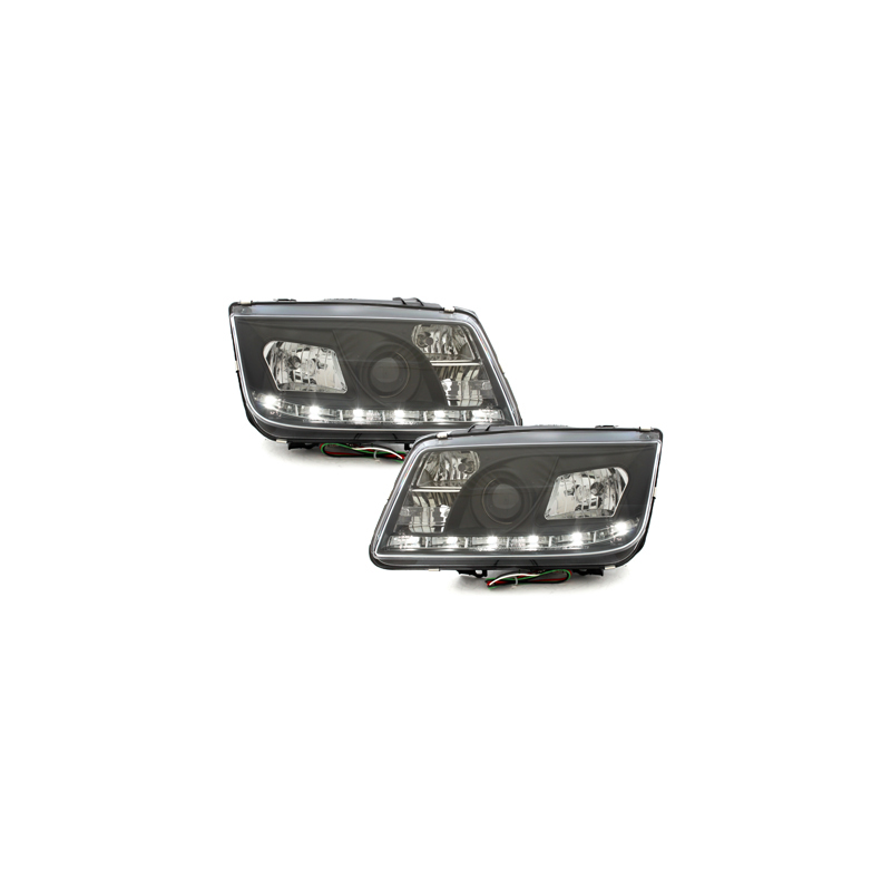 Phares DAYLINE VW Bora 98-05 DRL- couleur noir