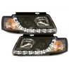 Phares LED DRL VW Passat 3B Noir Phares LED DRL VW Passat 3B Noir