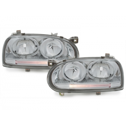 Phares Chrome VW Golf III 92-98 Look Golf V