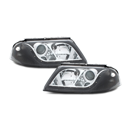 Phares LED DRL VW Passat 3BG 00-04 Noir