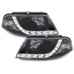 Phares LED DRL VW Passat 3BG 00-04 Noir