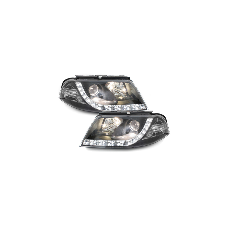 Phares LED DRL VW Passat 3BG Noir
