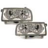 Phares VW Vento 91-98 avec 2 Anneaux lumineux Angel Eyes Chrome Phares VW Vento 91-98 avec 2 Anneaux lumineux Angel Eyes Chrome