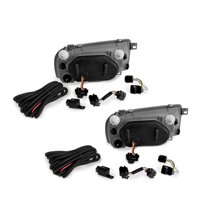 Phares VW Vento 91-98 avec 2 Anneaux lumineux Angel Eyes Chrome Phares VW Vento 91-98 avec 2 Anneaux lumineux Angel Eyes Chrome