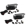 Phares VW Vento 91-98 avec 2 Anneaux lumineux Angel Eyes Chrome Phares VW Vento 91-98 avec 2 Anneaux lumineux Angel Eyes Chrome