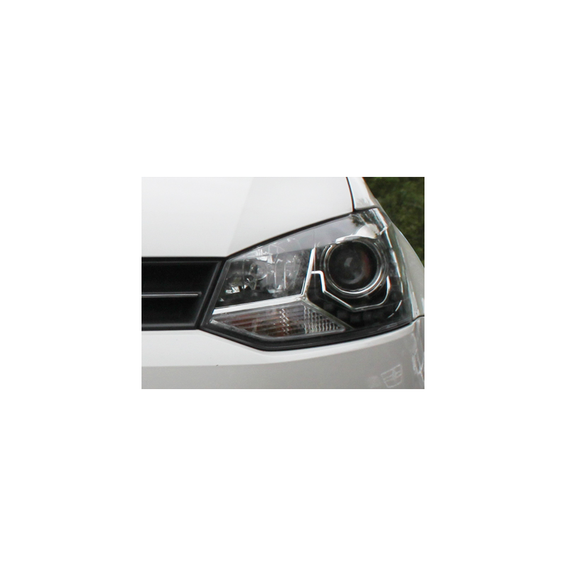 Phares DAYLINE VW Polo 6R avec feux diurne noir
