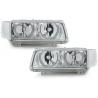 Phares VW Passat 35i B4 93-96 avec 2 Anneaux lumineux Angel Eyes Chrome Phares VW Passat 35i B4 93-96 avec 2 Anneaux lumineux Angel Eyes Chrome