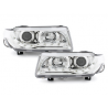 Phares DAYLINE VW Passat 35i 93-96 avec feux diurne LED Chrome Phares DAYLINE VW Passat 35i 93-96 avec feux diurne LED Chrome