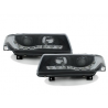Phares DAYLINE VW Passat 35i 93-96 avec Feux Diurne LED Noir Phares DAYLINE VW Passat 35i 93-96 avec Feux Diurne LED Noir