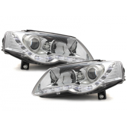 Phares DAYLINE VW Passat 3C DRL look chrome