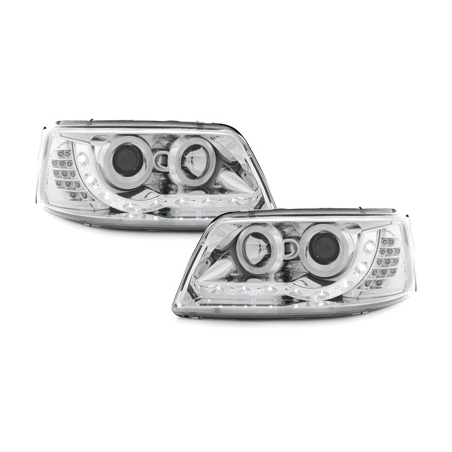 Phares DAYLINE VW T5 03-09 DRL chrome