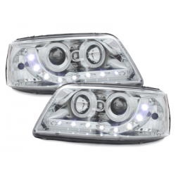 Phares DAYLINE VW T5 03-09 DRL chrome