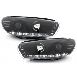 Phares bande LED VW Scirocco III 08 - (Optique Xénon) Noir