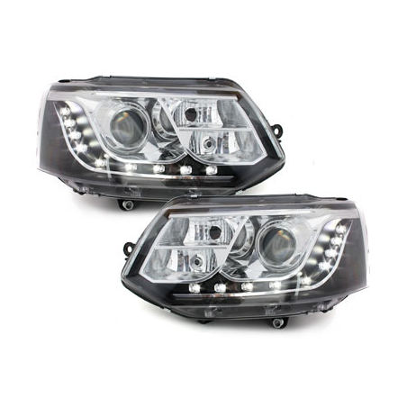 Phares DAYLINE VW T5 03-09  DRL noir