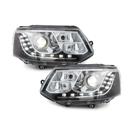 Phares DAYLINE VW T5 03-09  DRL noir